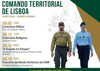 Comando Territorial de Lisboa celebra 15 anos com eventos em Torres Vedras