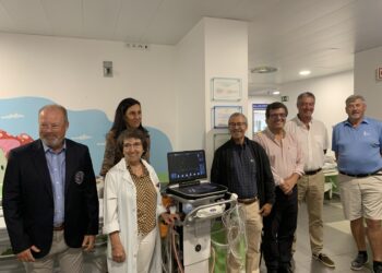 Doação de Ecógrafo ao Hospital de Caldas da Rainha pela Praia d’El Rey e Lions Clube de Caldas da Rainha