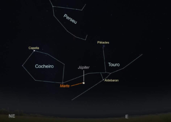 O céu de agosto de 2024