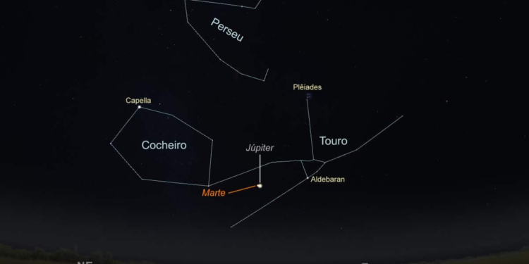 O céu de agosto de 2024