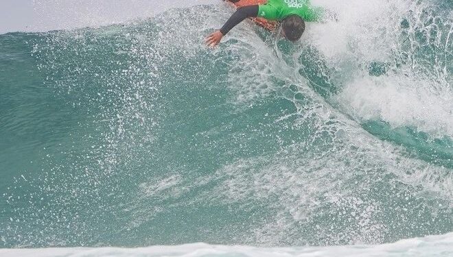 Jovens Surfistas Internacionais Disputam o Semillero OLAS PRO TOUR na Ericeira