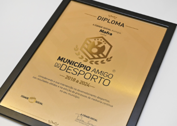 Mafra distinguido como “Município Amigo do Desporto” pelo sexto ano consecutivo