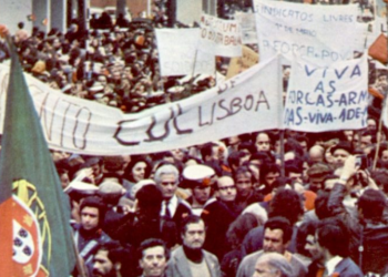 A revolução de 25 de Abril de 1974