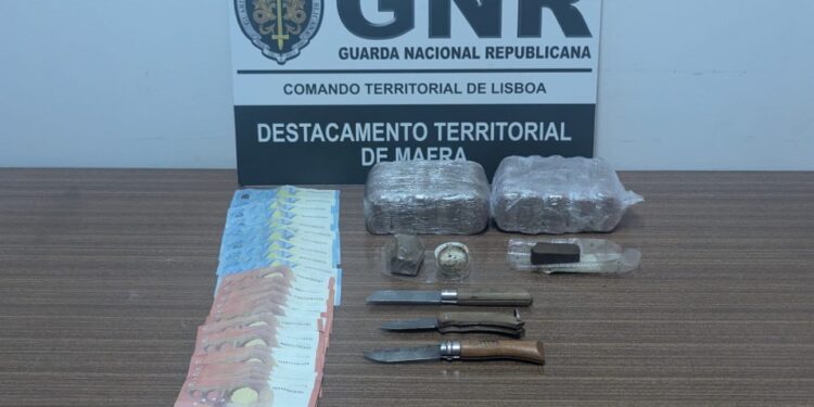 Malveira – Prisão preventiva por tráfico de estupefacientes