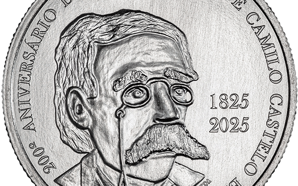 Banco de Portugal lança moeda comemorativa dos 200 anos do nascimento de Camilo Castelo Branco