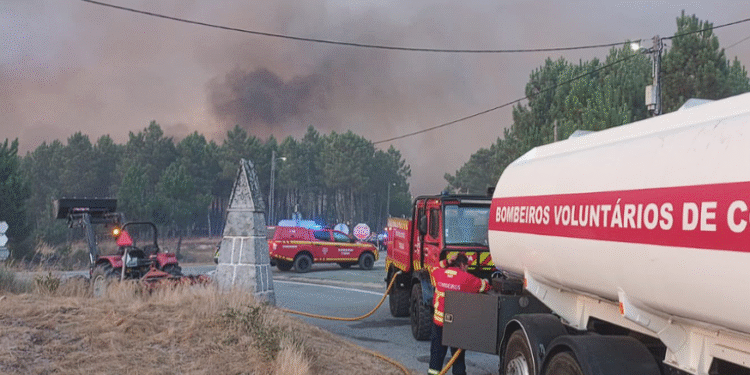Bombeiros de Portugal de luto após tragédia na Covilhã