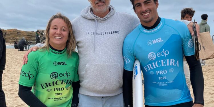 Camila Cardoso e Joaquim Chaves conquistam Wildcards para o EDP Ericeira Pro 2025