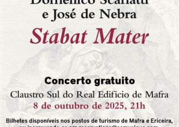 Concerto “Stabat Mater | 8 de outubro | 21h00 | Mafra