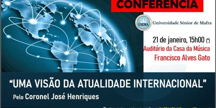 USEMA promove conferência sobre atualidade internacional em Mafra