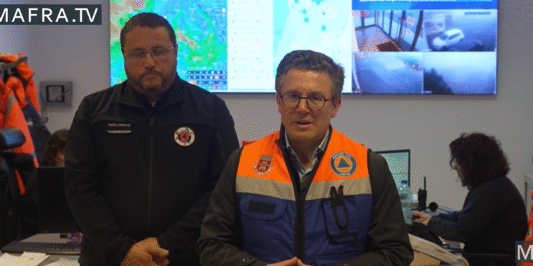 Presidente da Câmara de Mafra fala sobre o mau tempo no concelho e o desabamento na Picanceira