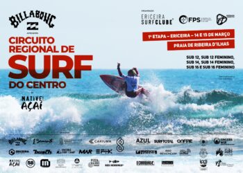 Ericeira recebe primeira etapa do Circuito de Surf do Centro 2026 a 14 e 15 de março
