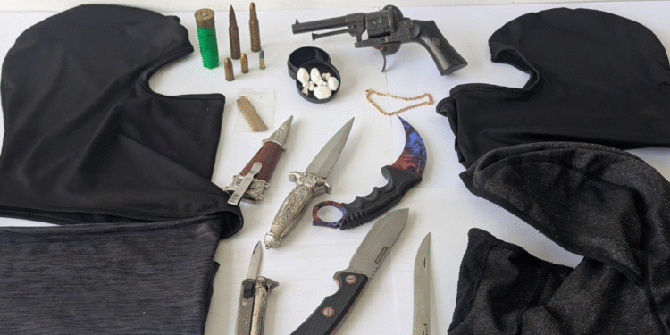 Mafra – Detido por posse de arma proibida em processo de furto em interior de residência