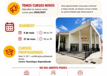 Dia Aberto da ETPM apresenta cursos e oportunidades para 2026/2027