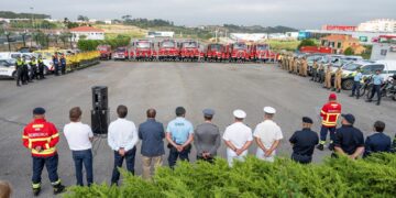 Mafra abre Centro de Meios Aéreos e apresenta dispositivo florestal