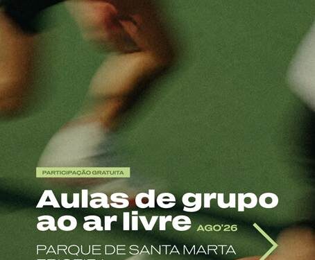 Aulas de grupo ao ar livre regressam à Ericeira durante o mês de agosto