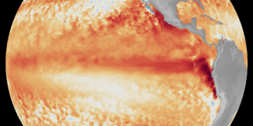 El Niño 2026-2027 intensifica-se e aumenta probabilidade de episódio muito forte até ao final do ano