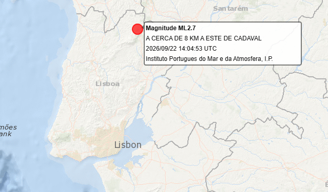 Cadaval – Sismo Sentido